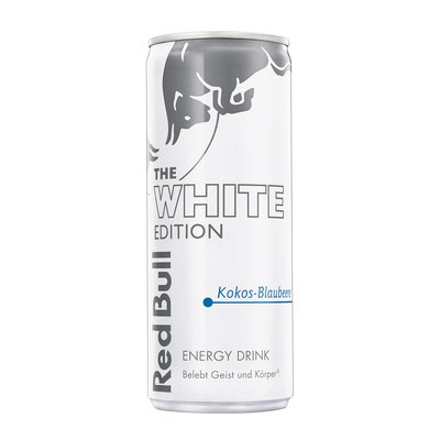 Image of Red Bull Energy Drink White Edition Kokos-Blaubeere