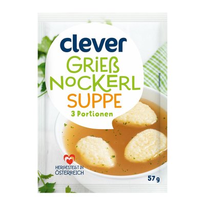 Image of Clever Griessnockerlsuppe