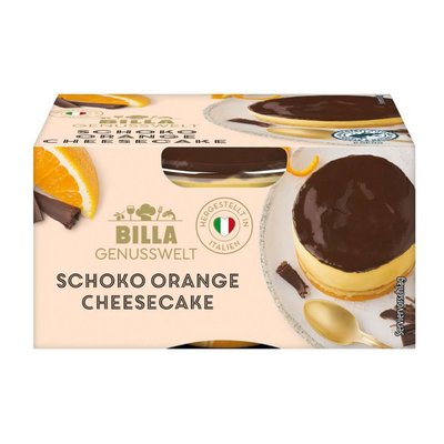 Image of BILLA Genusswelt Schoko Orange Cheesecake