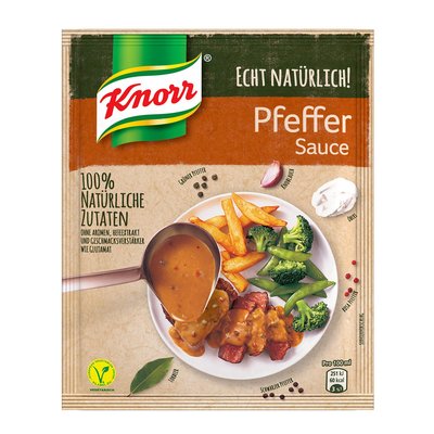 Image of Knorr Echt Natürlich! Pfeffersauce